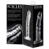 Icicles No. 62 - dildo in vetro con forma di pene (trasparente)