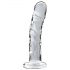 Icicles No. 62 - dildo in vetro con forma di pene (trasparente)