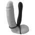 Fetish Double Trouble - Doppio Anello Fallico e Anale con Dildo (nero)