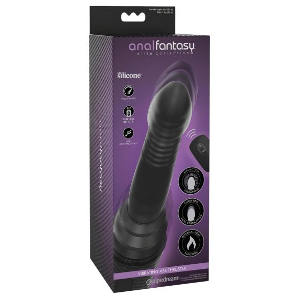 Analfantasy Spinta Anale - Vibratore anale (nero) 