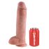 Re Cazzo 11 - Dildo Grande con Ventosa e Testicoli (28cm) - Colore Naturale 