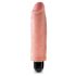 Vibratore Realistico King Cock 6 Stiffy Impermeabile (15cm) - Color Carne 