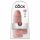 King Cock 9 Chubby - dildo con base a ventosa, con testicoli (23 cm) - naturale