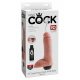 King Cock 8 - dildo realistico con spruzzo (20cm) - naturale