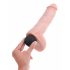 King Cock 8 - dildo realistico con spruzzo (20cm) - naturale