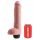 Dildo Realistico Eiaculante King Cock 11 (28cm) - Naturale 