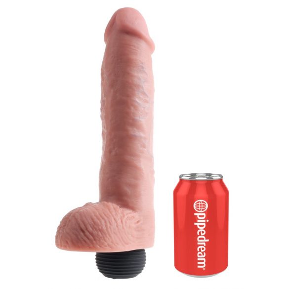 Dildo Realistico Eiaculante King Cock 11 (28cm) - Naturale 