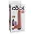 Dildo Realistico Eiaculante King Cock 11 (28cm) - Naturale 