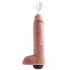 Dildo Realistico Eiaculante King Cock 11 (28cm) - Naturale 