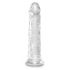 Regale Fallico Trasparente con Ventosa - Dildo Grande (20cm) 