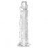 Regale Fallico Trasparente con Ventosa - Dildo Grande (20cm) 