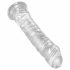 King Cock Clear 8 - dildo grande con base a ventosa (20 cm)