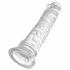 King Cock Clear 8 - dildo grande con base a ventosa (20 cm)