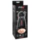 Masturbatore PDX Elite Dirty Talk con Ventosa e Funzione Vibrazione Erogene (Nero) 