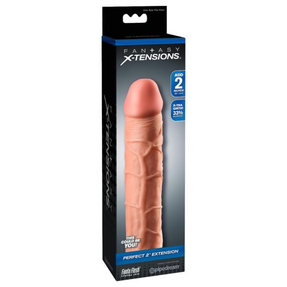 X-TENSION Perfect 2 - guaina realistica 20,3 cm - naturale