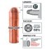 X-TENSION Mega 1 - Guaina realistica per pene (17,7 cm) - naturale