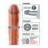 X-TENSION Mega 2 - Estensore realistico per pene (20,3 cm) - naturale