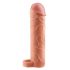 X-TENSION Perfetto 1 - Guaina Peniena con Anello Testicolare (17,7cm) - Naturale 