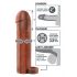 Gaine per Pene X-TENSION Perfect 2 con Anello Testicolare (19cm) - Naturale Scura 