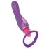 Vibratore Ricaricabile Fantasy a 4 Motori - Stimolatore Clitorideo, Leccatore e Vibratore Vaginale (Viola) 