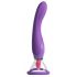 Vibratore Ricaricabile Fantasy a 4 Motori - Stimolatore Clitorideo, Leccatore e Vibratore Vaginale (Viola) 