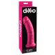 Dillio 8 - Dildo realistico con ventosa (20cm) - rosa 