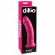 Dillio 8 - Dildo realistico con ventosa (20cm) - rosa 