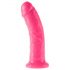 Dillio 8 - Dildo realistico con ventosa (20cm) - rosa 