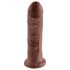 King Cock 8 dildo (20cm) - marrone