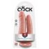 Doppio Penetratore Realistico King Cock - Dildo Duplice (Naturale) 