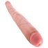 King Cock 16 Tapered - dildo doppio realistico (41 cm) - naturale