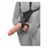 King Cock Strap-on 10 - dildo cavo con imbracatura strap-on (25 cm) 