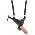 King Cock Strap-on 10 - dildo cavo con imbracatura strap-on (25 cm) 