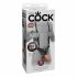 King Cock Strap-on 10 - dildo cavo con imbracatura strap-on (25 cm) 