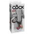 King Cock Strap-on 10 - dildo cavo con imbracatura strap-on (25 cm) 