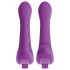 3Some rock n’ ride - vibratore triplo ricaricabile e wireless (viola)