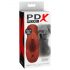 Masturbatore Realistico PDX Doppio Piacere - 2in1 (Marrone) 