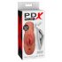 Masturbatore Realistico PDX Double Stroker 2in1 (Color Carne Scuro) 