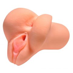   Masturbatore Realistico PDX Scegli il tuo Piacere - Doppia Entrata Vagina e Ano (Naturale)