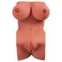 PDX Perfect DD's - torso con due aperture del piacere - (marrone)