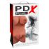 PDX Perfect DD's - torso con due aperture del piacere - (marrone)