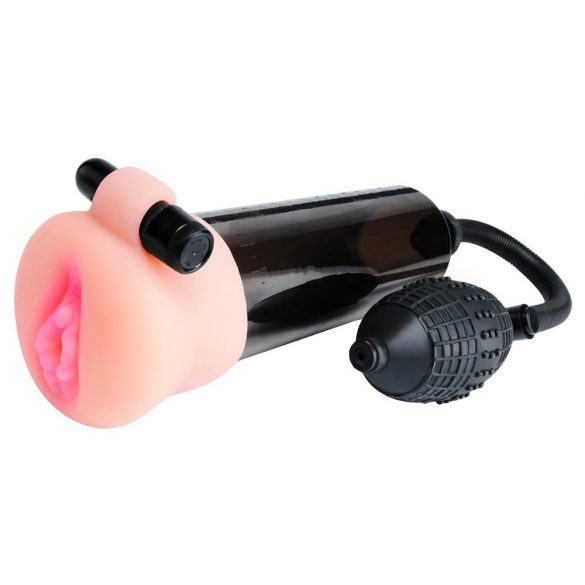 Kit di Pompa per Pene Vibrante Travel Trio Pipedream (Nero-Naturale) 