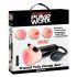 Pipedream Travel Trio - set pompa vibrante per pene (nero-naturale)