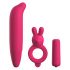 Classix - Set vibratore impermeabile, 3 pezzi (rosa)