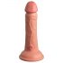 Dildo Realistico con Ventosa King Cock Elite 6 (15cm) - Naturale 