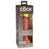 King Cock Elite 6 - Dildo realistico con base ventosa (15cm) - scuro