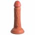 Dildo Realistico con Ventosa King Cock Elite 6 (15cm) - Tonalità Scura 