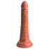 Dildo Realistico Elite della King Cock con Ventosa (18cm) - Color Carne Scuro 