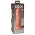 Dildo Realistico King Cock Elite 8 con Ventosa (20cm) - Color Carne 