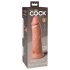 Dildo Realistico King Cock Elite 8 con Ventosa (20cm) - Color Carne 